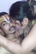 Desi Sex Video Scandal of Telugu Poojari Guy